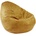 Pufrelax Пуф круша 320л. , Nirvana Grande - Amber, Перящ се калъф, Пълнеж от Полистиролни перли, Гама Premium