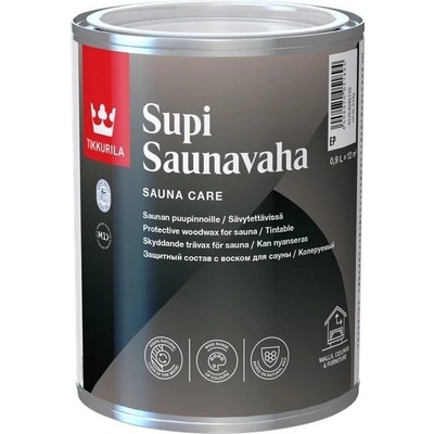 Tikkurila Supi Sauna Wax Saunavaha 0,9 l bezbarvý – Zbozi.Blesk.cz