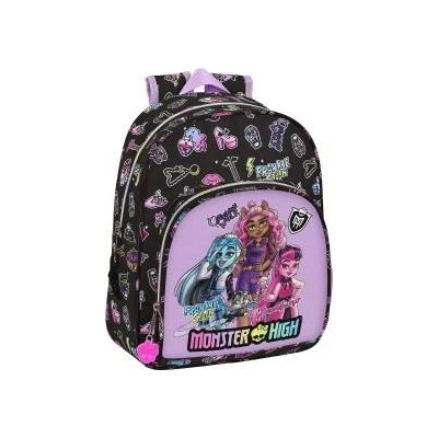 Monster High Училищна чанта Monster High Creep Черен 28 x 34 x 10 cm