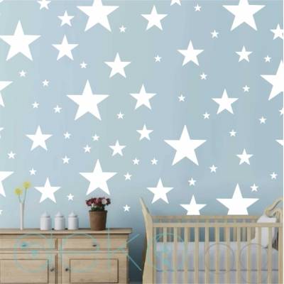 Полка звезди комплект 126 бр (1302)