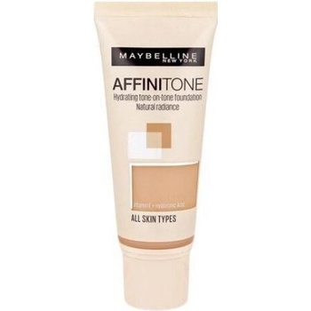 Maybelline Zjednocujúci make-up s HD pigmenty Affinitone Hydrating Tone-One-Tone Foundation 02 Light Porcelain 30 ml