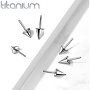 Šperky4U hrot k Push In piercingu titan TIT1151-033