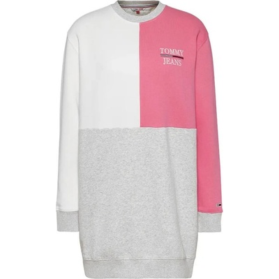 Tommy Jeans dámská mikina /šaty Grey Colour Block