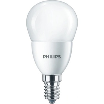 Philips LED žárovka E14 P48 FR 7W 60W studená bílá 6500K
