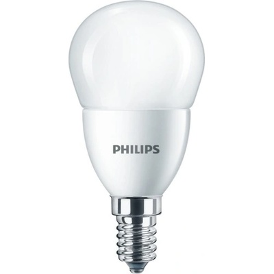 Philips LED žárovka E14 P48 FR 7W 60W studená bílá 6500K
