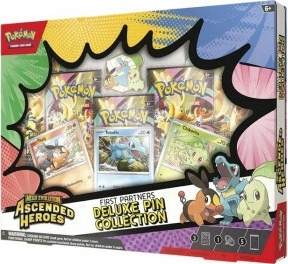 Pokémon TCG: Ascended Heroes First Partners Deluxe Pin Collection