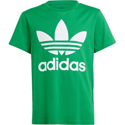 Adidas Тениска 'Trefoil' зелено, размер 170