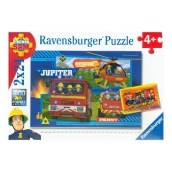 Ravensburger Požárník Sam Výjezd 2 x 24 dielov