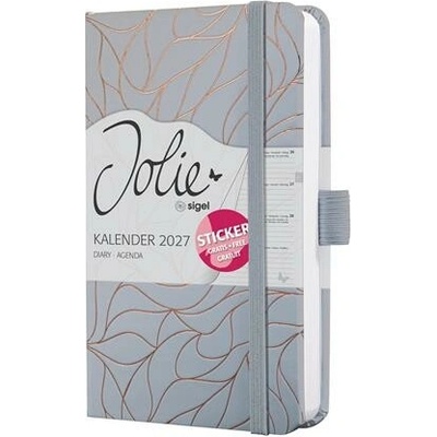 Sigel Jolie A6 týždenný 2027 Twilight Grey