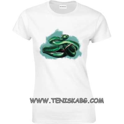 Fruit of the Loom Тениска със снимка - змия
