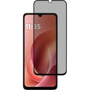  Дискретен удароустойчив стъклен протектор ANTI SPY за екран за Motorola Moto G06