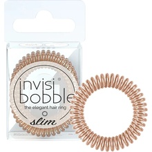 Tenká špirálová gumička do vlasov Invisibobble Slim Of Bronze and Beads - bronzová, 3 ks (IB-SL-PA-1-1002)