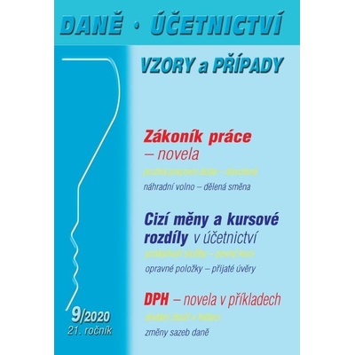 Daně, účetnictví, vzory a případy 9/2020 - Zákoník práce: novela, DPH: novela - Eva Dandová
