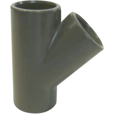 FIP PVC tvarovka - T-kus 45° DN=50 mm, d=63 mm, lepenie / lepenie