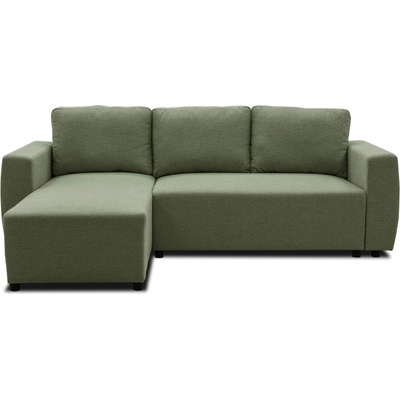 PGS Ъглов разтегателен диван pharell, реверсивен, Маслиново зелено (hfpgspharella126224)