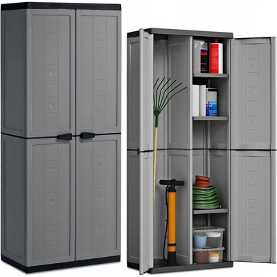 KIS Keter Cabinet Jolly High tmavě šedá 237464