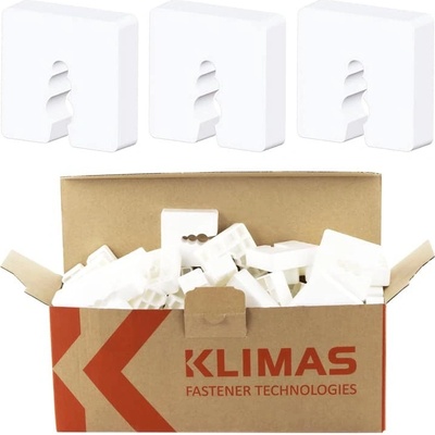 Klimas Wkret-Met 50ks - 15mm Distanční podložky 50x50mm - PVC