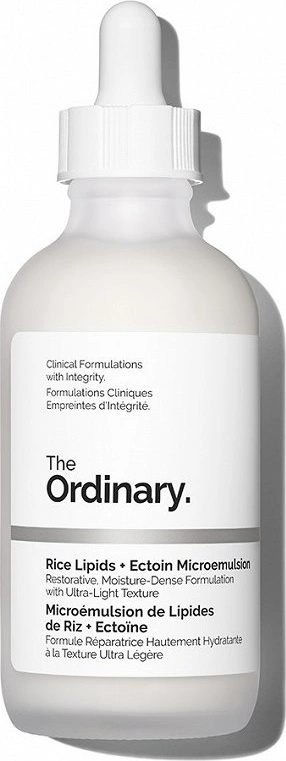 The Ordinary Rice Lipids + Ectoin Microemulsion 60Ml Хидратираща емулсия унисекс 60ml