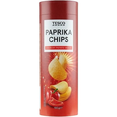 Tesco Zemiakový snack s paprikovou príchuťou 100 g