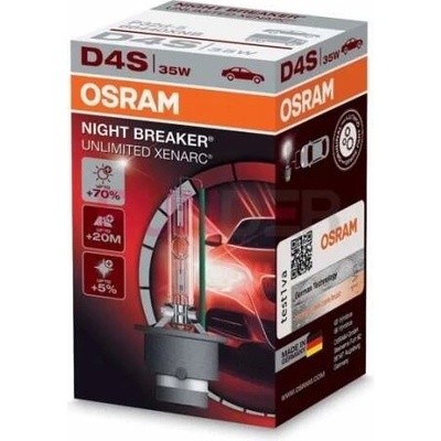 OSRAM XENONOVÁ VÝBOJKA D4S 35W NIGHT BREAKER UNLIMITED 66440XNB – Hledejceny.cz