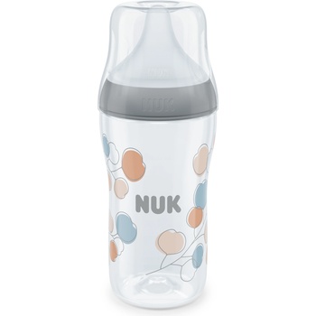 Nuk Perfect Match Шише РР 260мл. със силиконов биберон за хранене M, 3+ мес. Клонче (10216016)