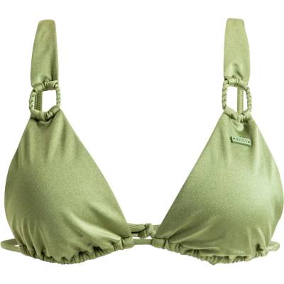 Roxy Дамско бикини горнище Roxy Women's Brilho Elongated Triangle Bikini top - Loden Green - размер XL (150-4890-0115)