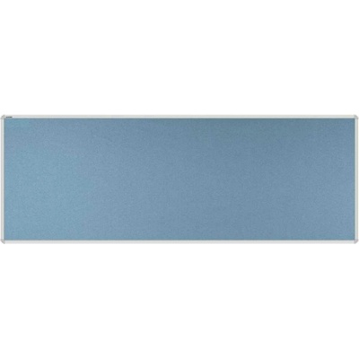 VMS VISION Stolový paraván EKONOMIK ekoTAB oblý roh 180 x 65 cm svetlo modrý
