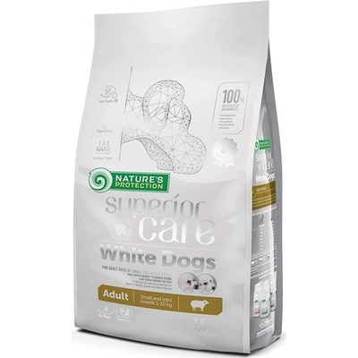 Care Dog White Dogs Adult Small Breeds Grain Free Salmon 1,5 kg