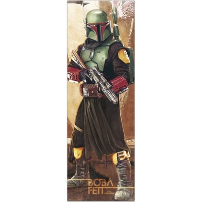 Plagát, Obraz - Star Wars: Boba Fett, 53 × 158 cm