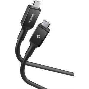 Spigen ESSENTIAL EB10020CC кабел за данни Type-C - Type-C, 200 cm, ЧЕРЕН ACA09460 (ACA09460)
