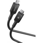 Spigen ESSENTIAL EB10020CC кабел за данни Type-C - Type-C, 200 cm, ЧЕРЕН ACA09460 (ACA09460)