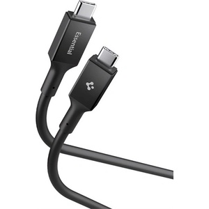 Spigen ESSENTIAL EB10020CC кабел за данни Type-C - Type-C, 200 cm, ЧЕРЕН ACA09460 (ACA09460)