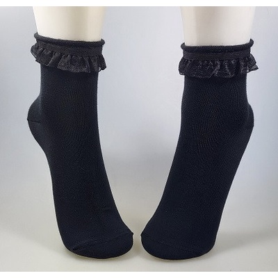 Dámske ponožky Anika čierna