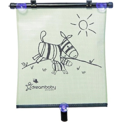 Dreambaby Nastaviteľná roleta do auta s UV filtrom obojstranná zebra
