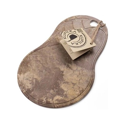 KUPILKA kaarna s дъска за сервиране, кафява (21101)