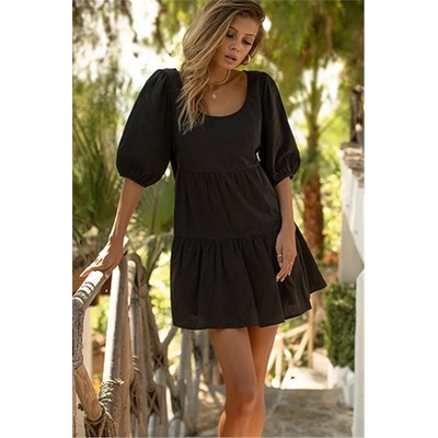 Madmext Дамска рокля mg1011 - Черна 305858 (305858_Черно)