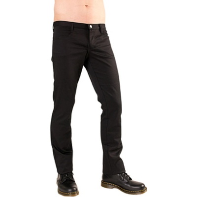 Black Pistol kalhoty gothic Hipster Denim Black