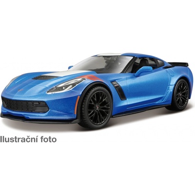 Maisto 2017 Corvette Grand Sportmetal modrá 1:24