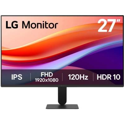 27U41YA-B, 27" IPS FHD (1920 x 1080), 120Hz, 5ms, 220 cd/m2, HDMI, VGA, Черен (27U41YA-B)
