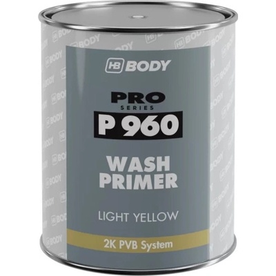 HB Body 960 Wash Primer Reaktivní základ, světle žlutý 1l