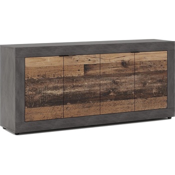 Wipmeb Sp. z o. o Комод runea тъмно кафяв/антрацит (wm0019)
