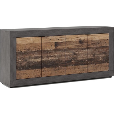 Wipmeb Sp. z o. o Комод runea тъмно кафяв/антрацит (wm0019)