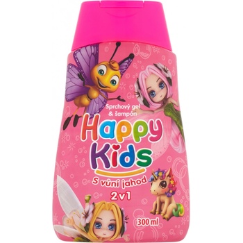 Happy kids sprchový gel 300 ml dievčenský