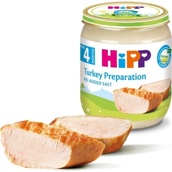 Hipp БИО пюре Заготовка от пуешко месо 4м+ 125г