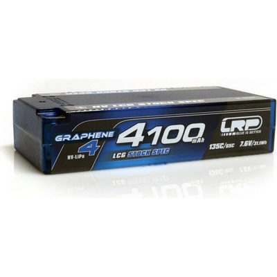 HV LCG Stock Spec Shorty GRAPHENE-4 4100 mAh Hardcase Akku 7.6 V LiPo 135C/65C