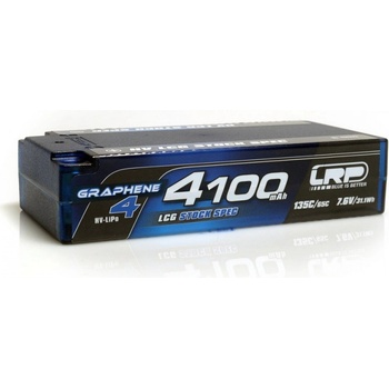 HV LCG Stock Spec Shorty GRAPHENE-4 4100 mAh Hardcase Akku 7.6 V LiPo 135C/65C