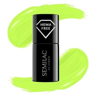 Semilac gél lak 440 Energetic Lime Zelená 7 ml