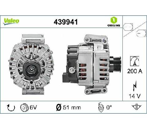 generátor VALEO 439941