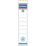 DONAU Заместващ етикет за папки, двустранен, 28x153mm, DONAU, бял 8350920-09PL (8350920-09PL)
