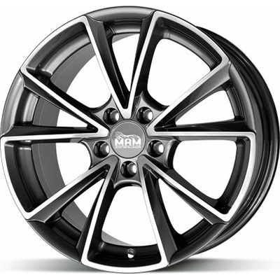 MAM A5 8x19 5x112 ET45 anthracite polished